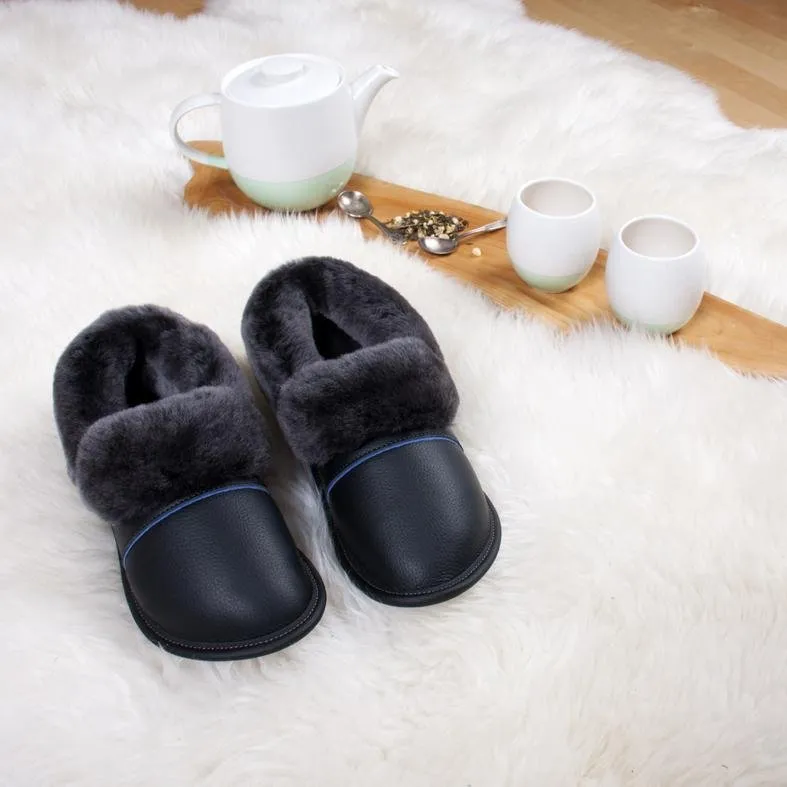 Leather Lazybone Slippers sold by Garneau Slippers product image thumbnail 2