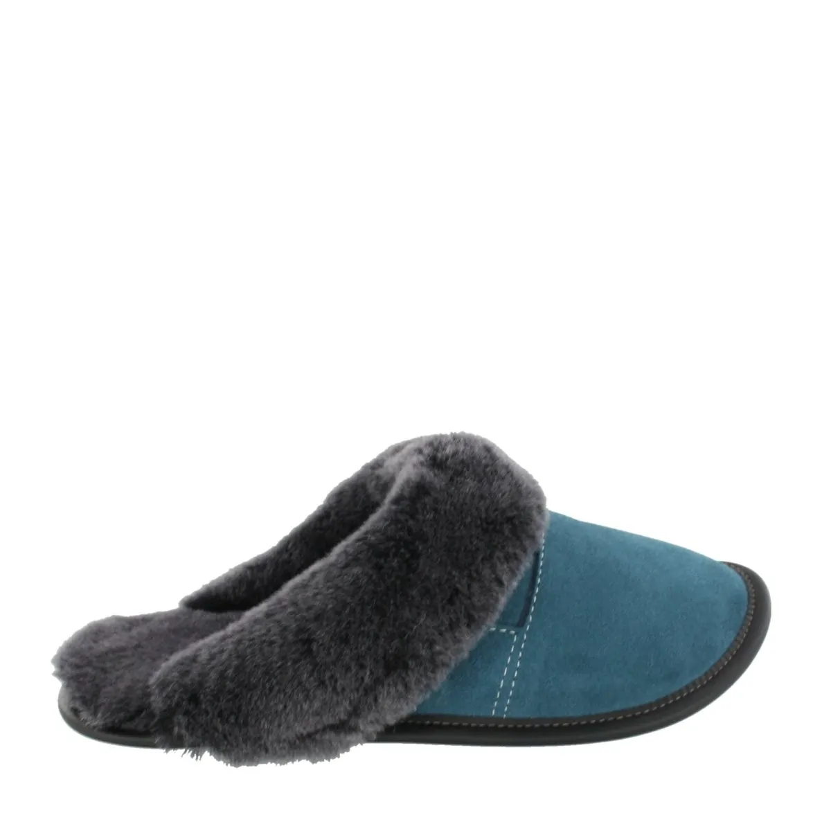 Two-tone Mule Head Slippers sold by Garneau Slippers product image thumbnail 4