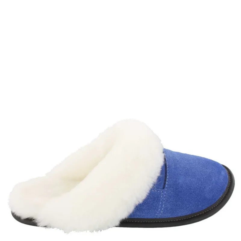 Two-tone Mule Head Slippers sold by Garneau Slippers