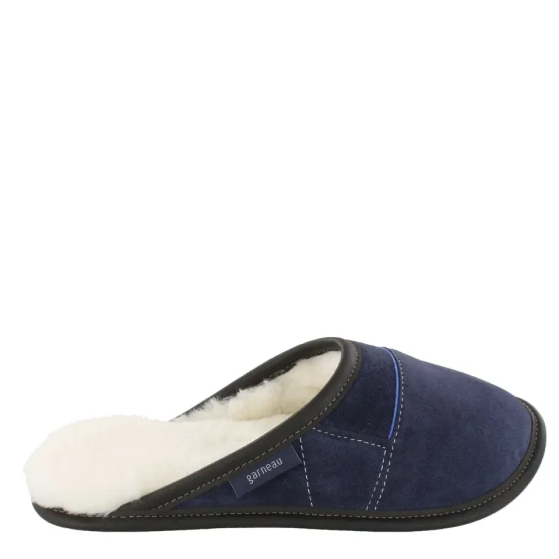 Two-tone All-purpose Mule Slippers sold by Garneau Slippers