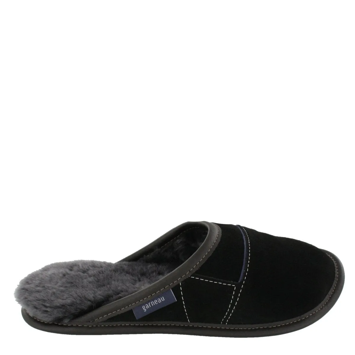 Two-tone All-purpose Mule Slippers sold by Garneau Slippers