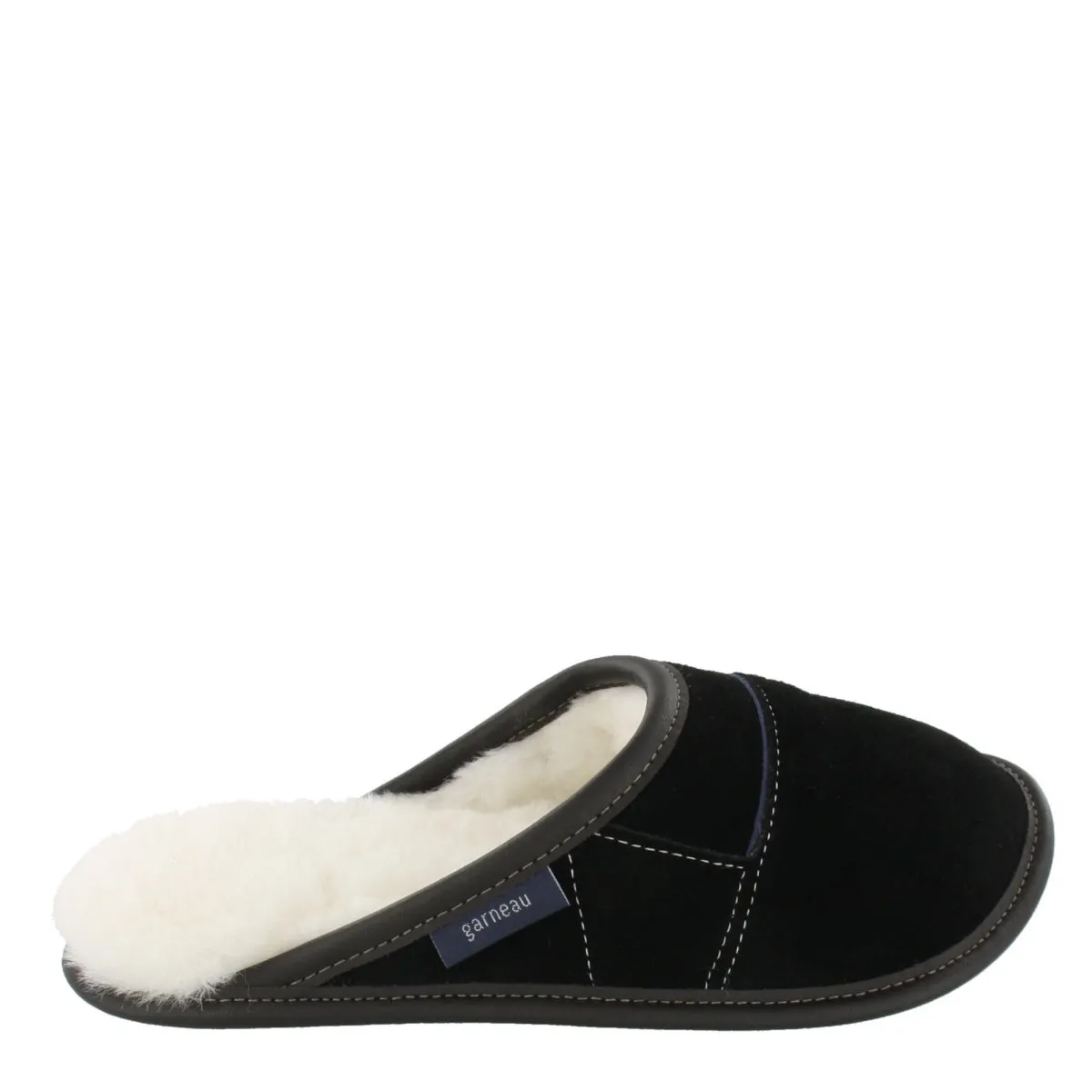 Two-tone All-purpose Mule Slippers sold by Garneau Slippers