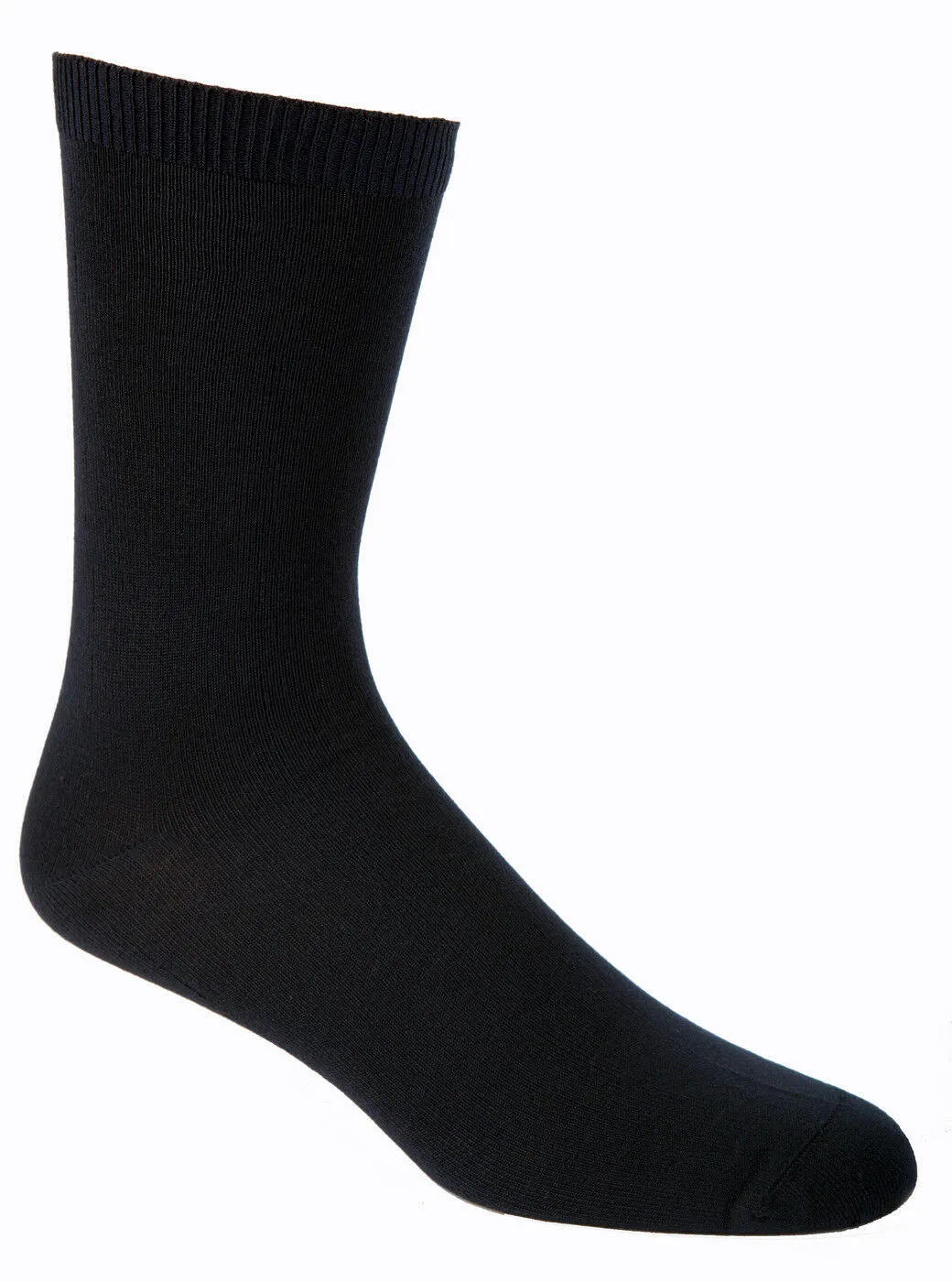 J.B. Field's Plain Bamboo Casual Crew Socks - 3 Pack sold by Great Sox product image thumbnail 3
