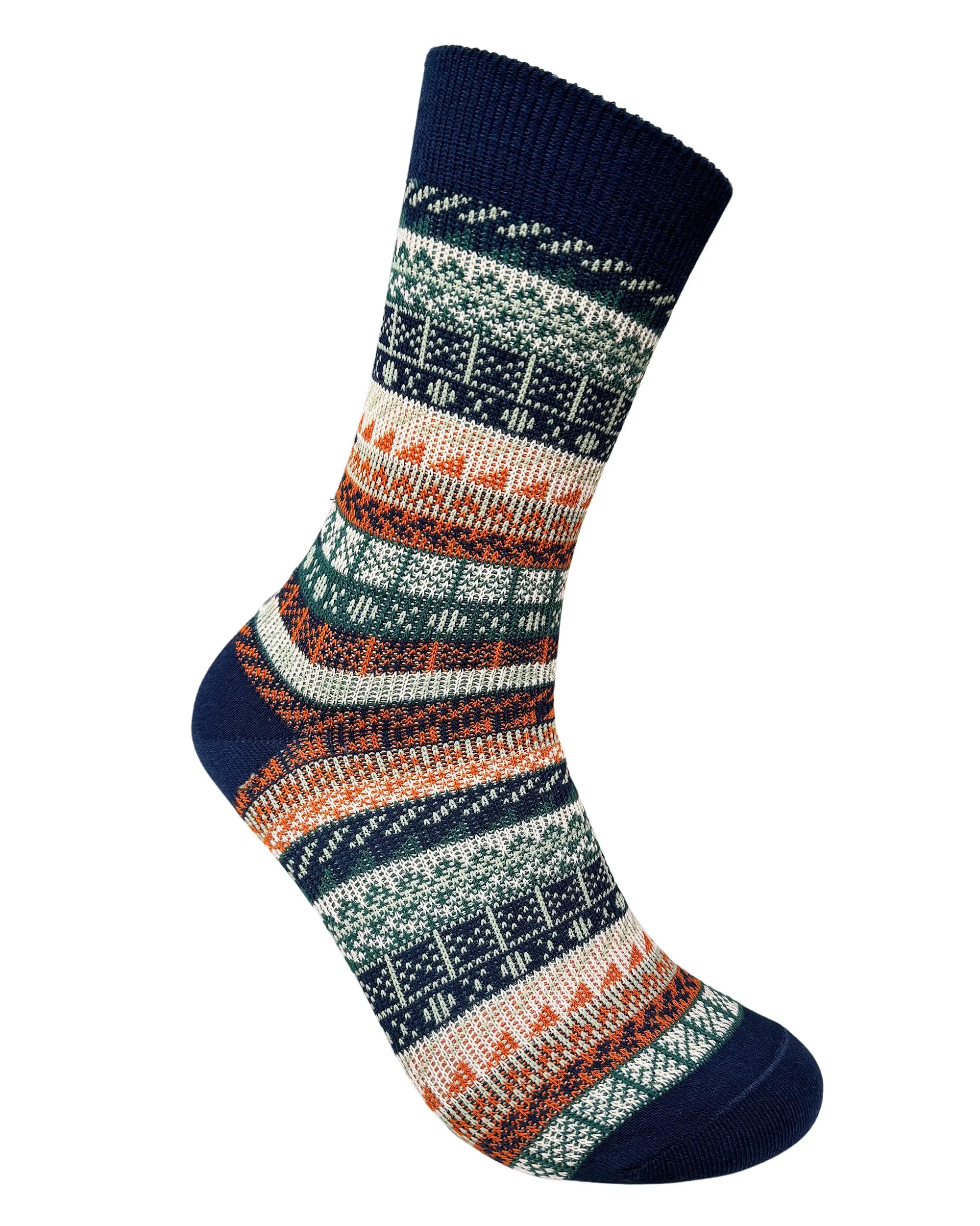 Vagden Jacquard Pattern A Cotton Casual Socks - Medium (CLEARANCE) sold by Great Sox product image thumbnail 3