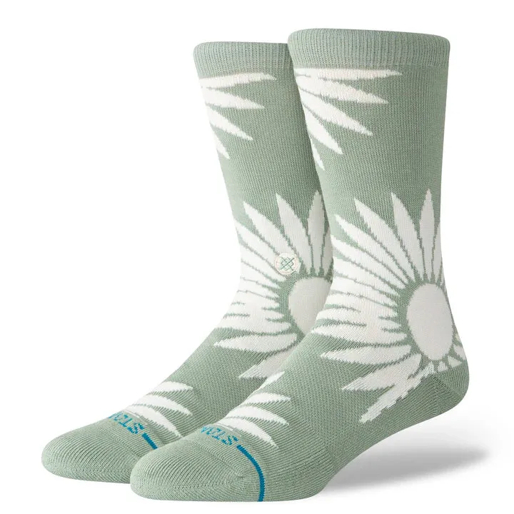 Stance "Radial Burst" Combed Cotton Blend Crew Socks sold by Great Sox