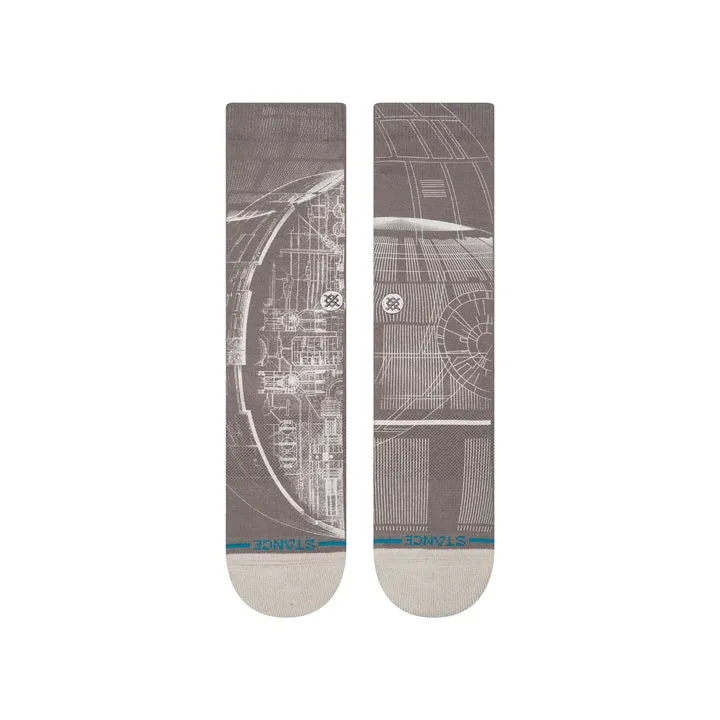 Stance x Star Wars "Death Star" Combed Cotton Blend Crew Socks sold by Great Sox product image thumbnail 2