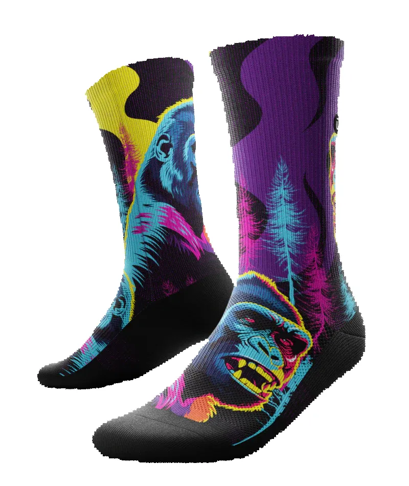 "Kong" Performance Crew Running Socks by Outway sold by Great Sox