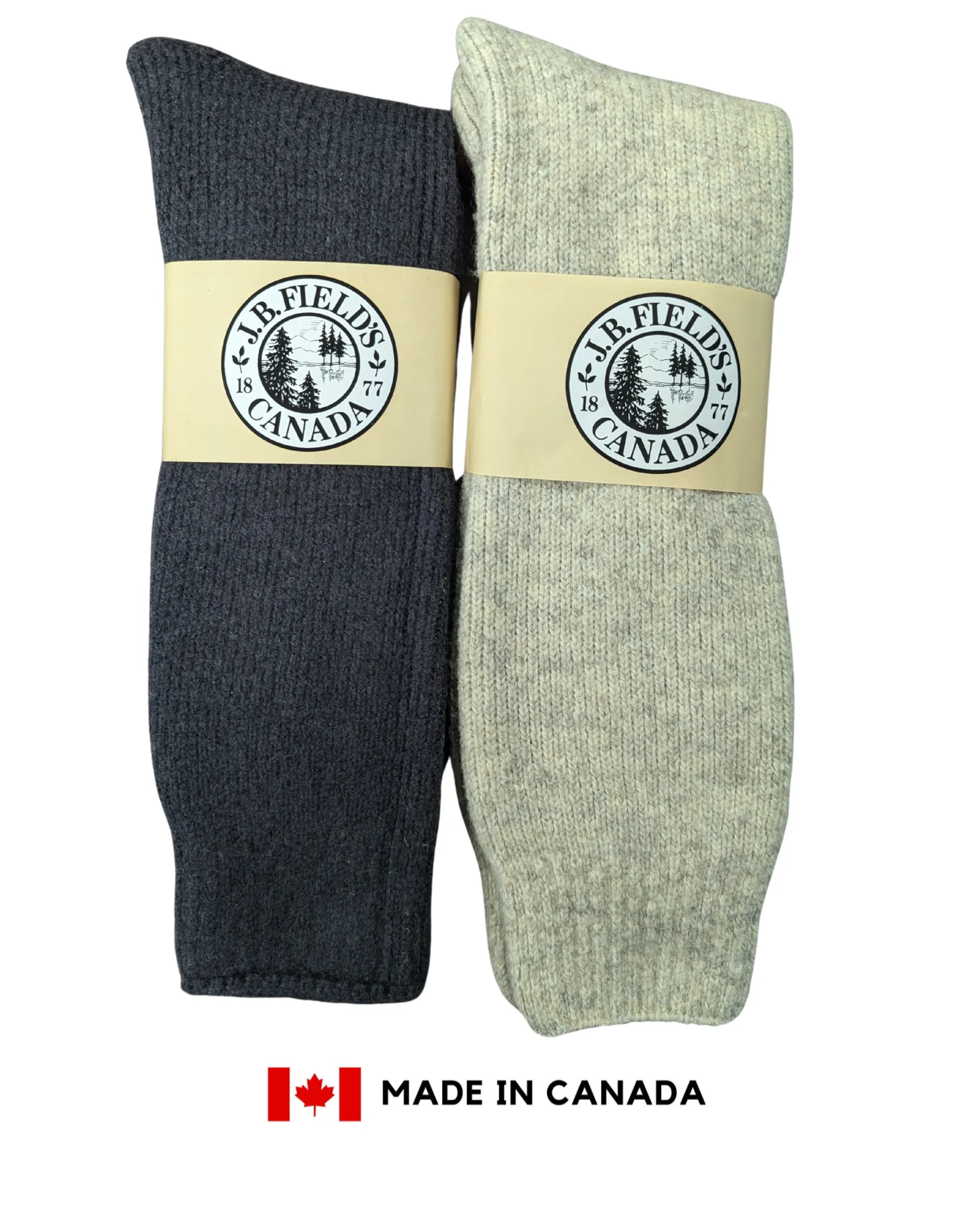 2 PAIR - J.B. Field's Icelandic -40 Below "Arctic Trail" Wool Thermal Sock (SLIGHTLY IMPERFECT) sold by Great Sox product image thumbnail 4