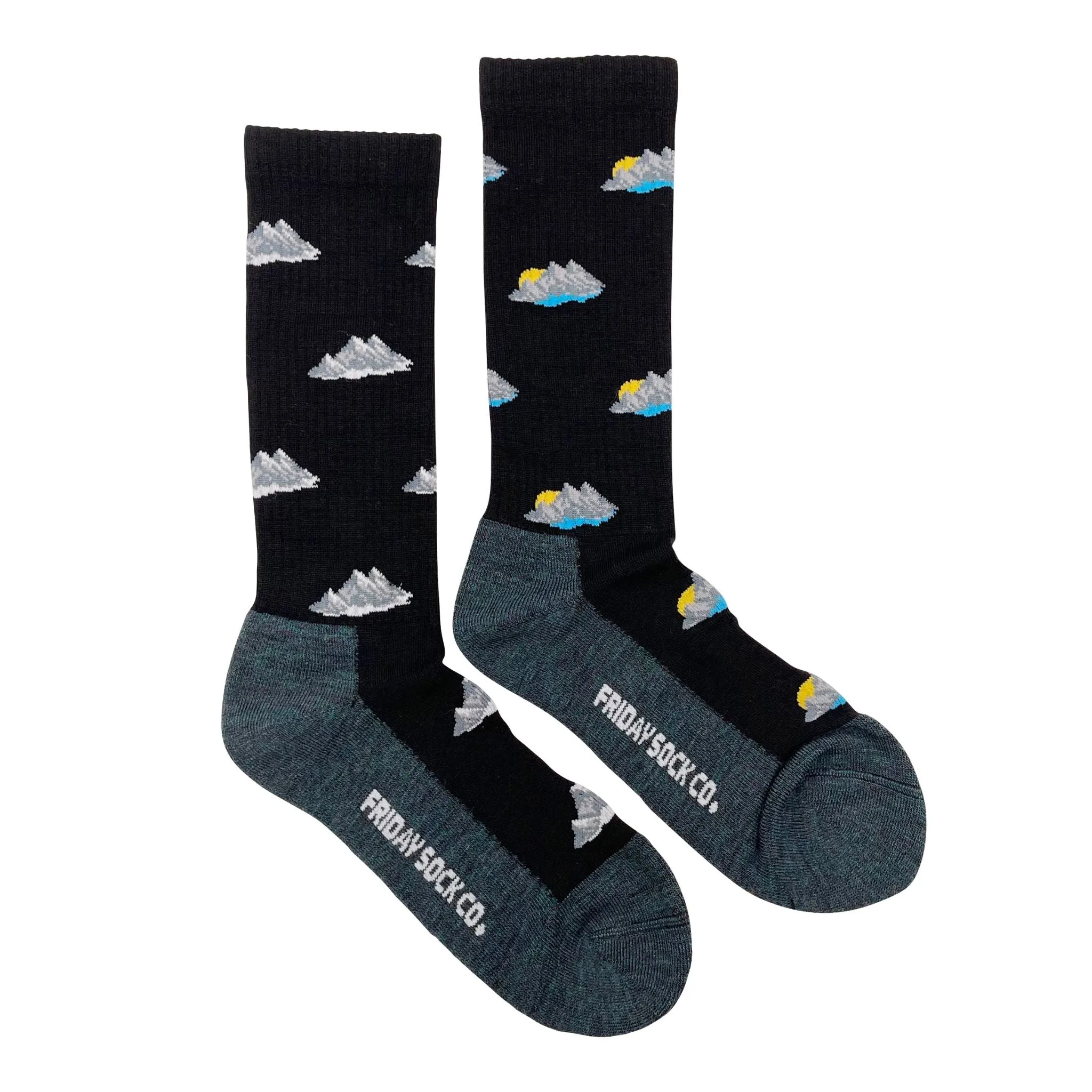"Mountain" 70% Merino Wool Socks by Friday Sock Co sold by Great Sox