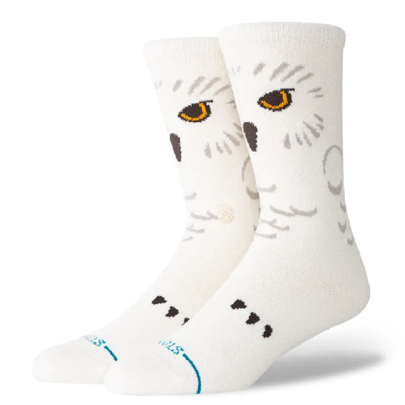 Stance x Harry Potter "Hedwig" Polyester Crew Socks made by Stance