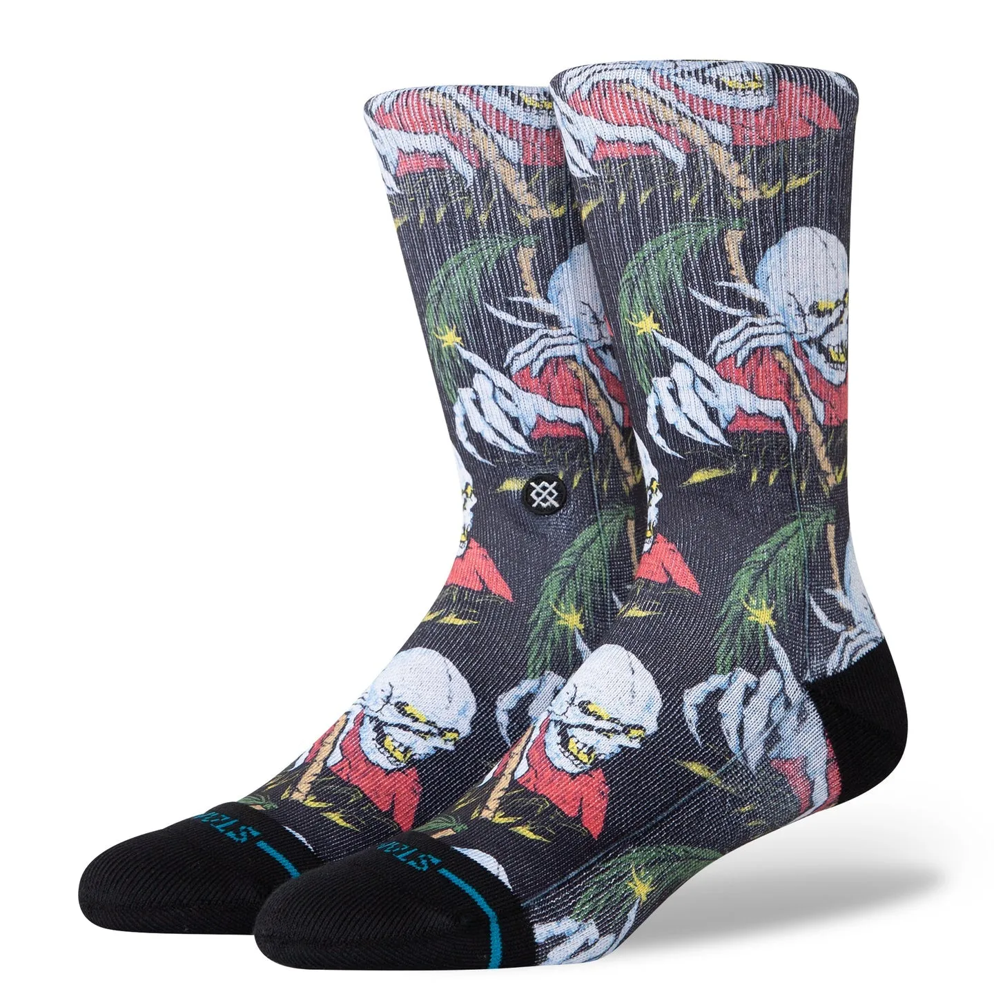Stance "Palm Slayer" Polyester Blend Crew Socks sold by Great Sox