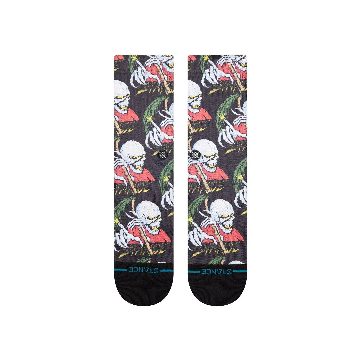 Stance "Palm Slayer" Polyester Blend Crew Socks sold by Great Sox product image thumbnail 2