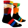 "South Park Gang" Cotton Blend Crew Socks by ODD Sox (LARGE) sold by Great Sox