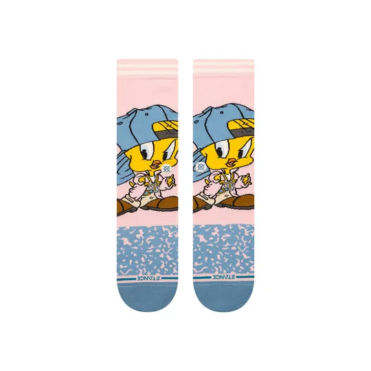Stance x Looney Tunes "Tweety" Combed Cotton Blend Crew Socks sold by Great Sox product image thumbnail 2