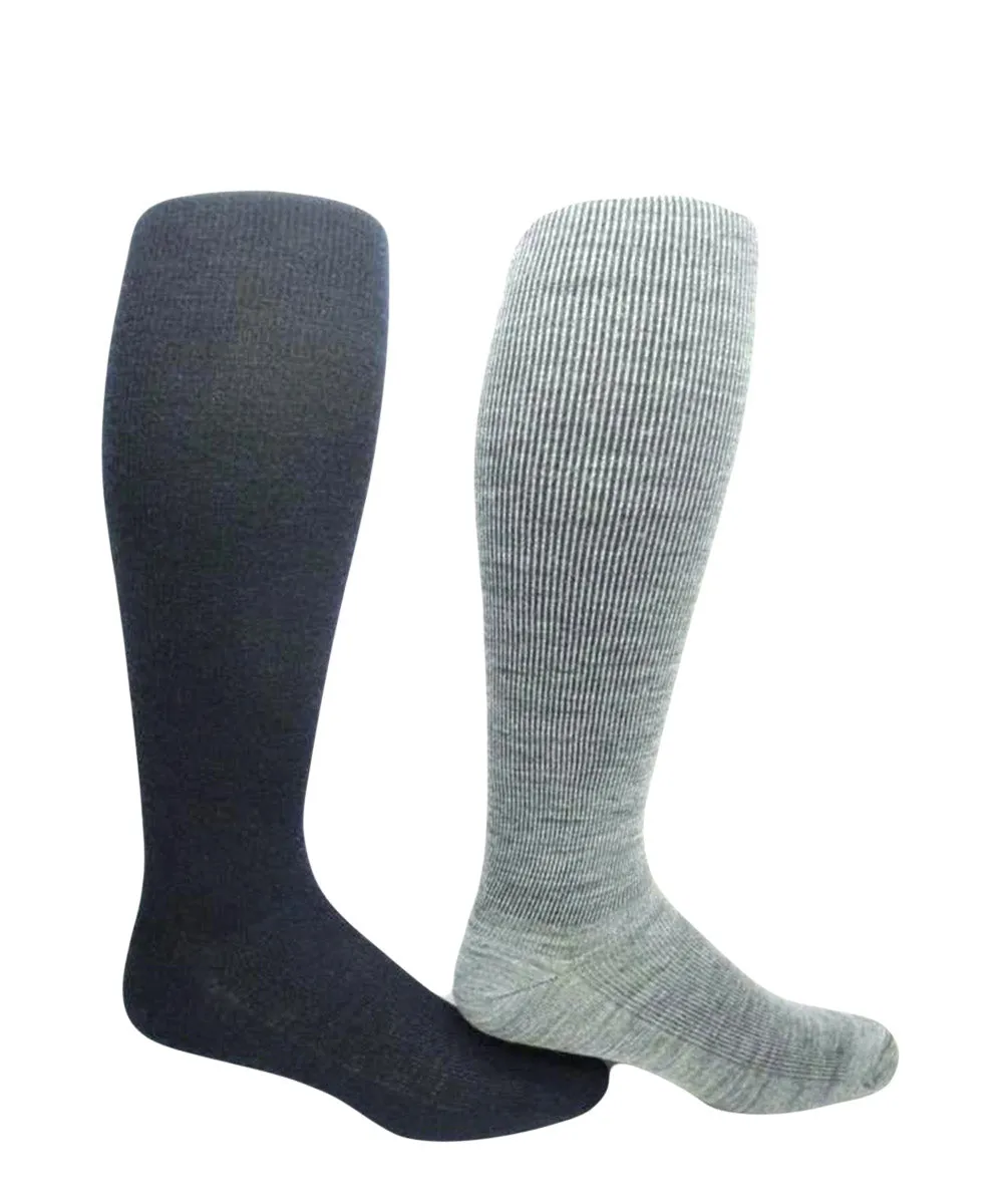 Vagden Merino Wool Knee High Graduated Compression Socks (12-16mmHg) -- 2 PAIRS sold by Great Sox product image thumbnail 2