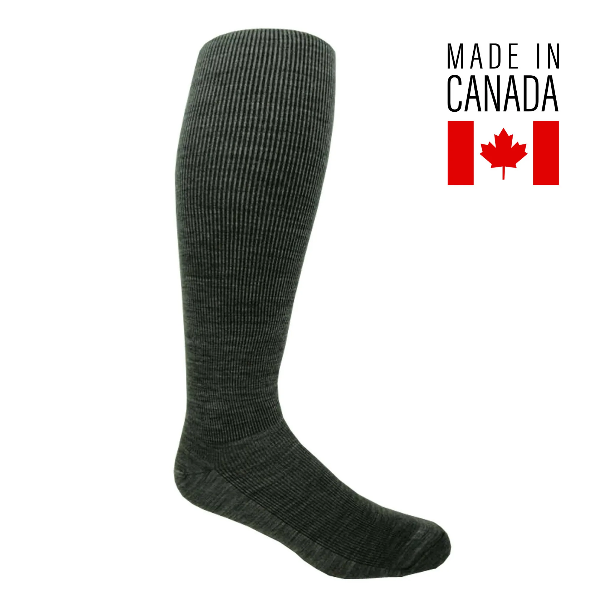 Vagden Merino Wool Knee High Graduated Compression Socks (12-16mmHg) -- 2 PAIRS sold by Great Sox