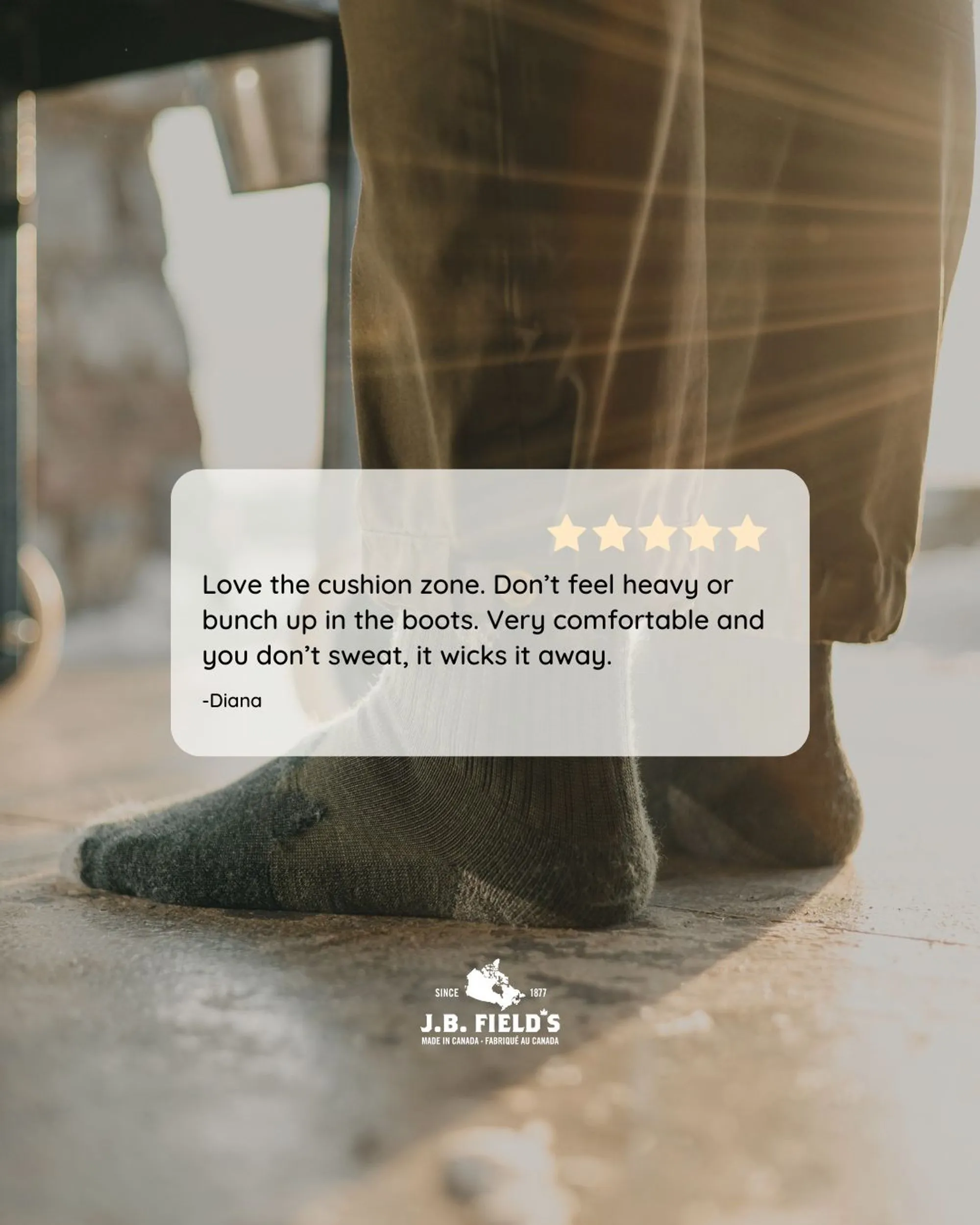 J.B. Field's 75% Merino Wool Boreal Hiking Socks - NEW DESIGN sold by Great Sox product image thumbnail 5