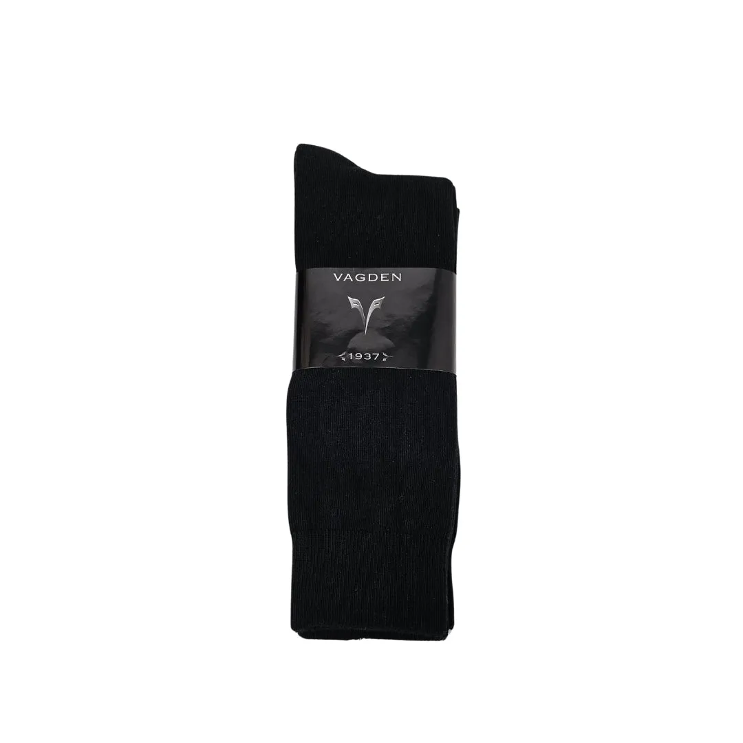 2 PAIR Vagden 80% Cotton Black Dress Socks (CLEARANCE) sold by Great Sox product image thumbnail 5