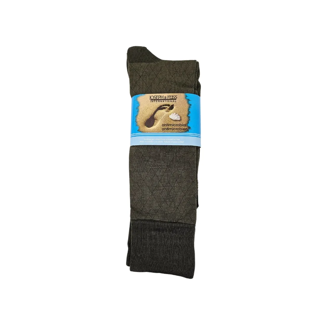 3 PAIR - Vagden Men's Assorted Pattern Mercerized Cotton XL Dress Socks (CLEARANCE) sold by Great Sox product image thumbnail 4