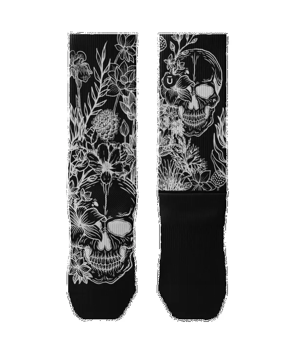 "Positive Thoughts" Performance Crew Running Socks by Outway sold by Great Sox product image thumbnail 2