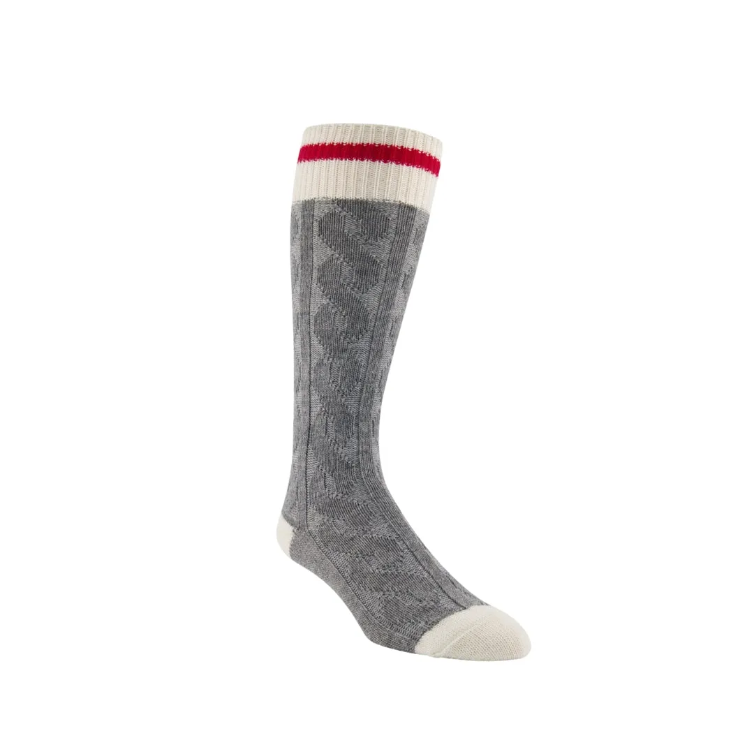 J.B. Field's Women's Cable Knit Wool Knee High Socks (MEDIUM) sold by Great Sox product image thumbnail 2