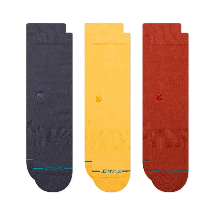 Stance "Icon 3 Pack" Combed Cotton Socks sold by Great Sox product image thumbnail 3