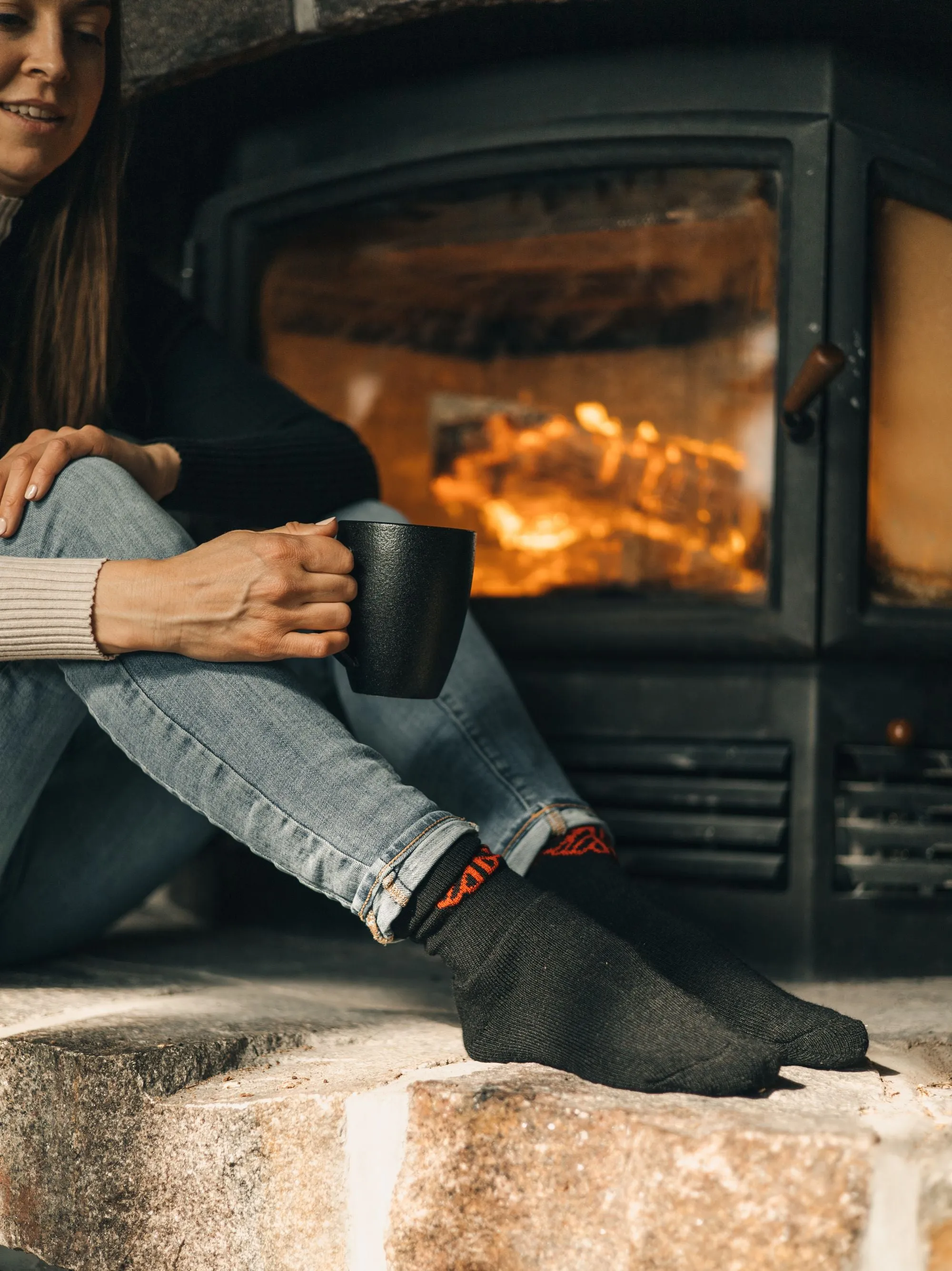 J.B. Field's Merino/Bamboo High Flyer All Season Hiking Socks sold by Great Sox product image thumbnail 5