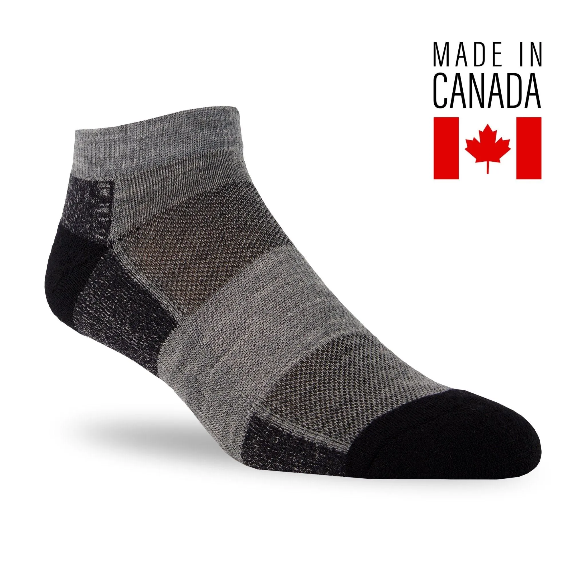 J.B. Field's Hiking "Summer Hiker" Merino Wool Low-Cut Ankle Socks sold by Great Sox