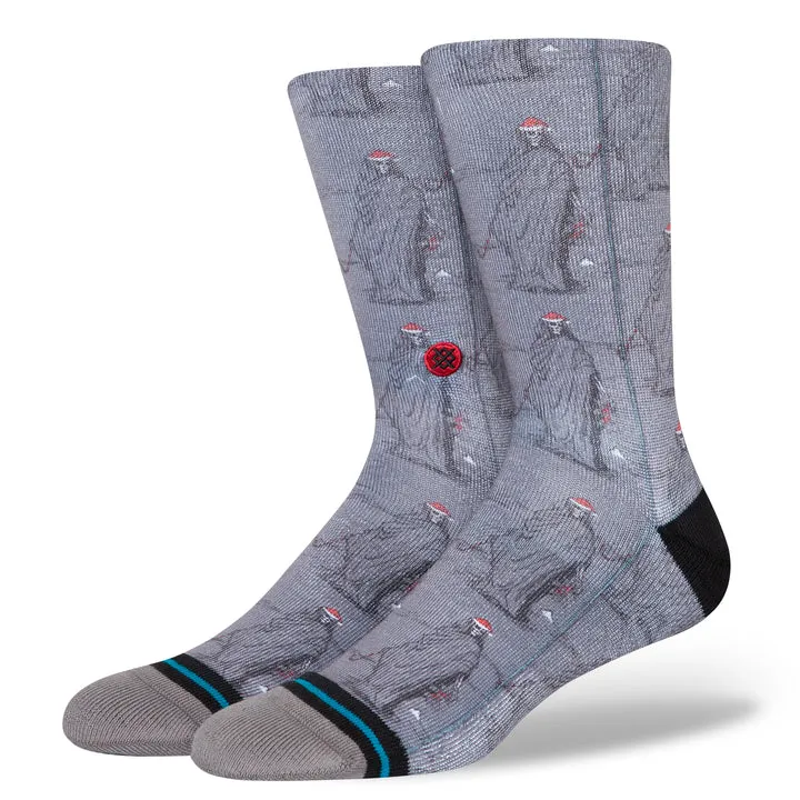 Stance "Happy Holideath" Polyester Blend Crew Socks sold by Great Sox