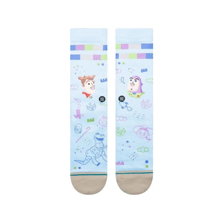 Stance x Pixar Disney 100 "Toy Story by R Bubnis" Crew Socks sold by Great Sox product image thumbnail 2