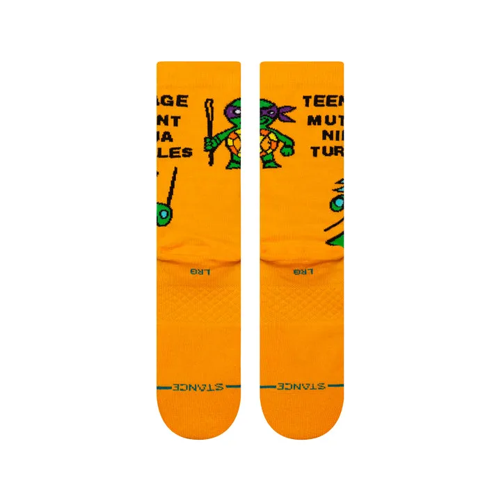 Stance x TMNT "Tubular" Combed Cotton Blend Crew Socks sold by Great Sox product image thumbnail 3