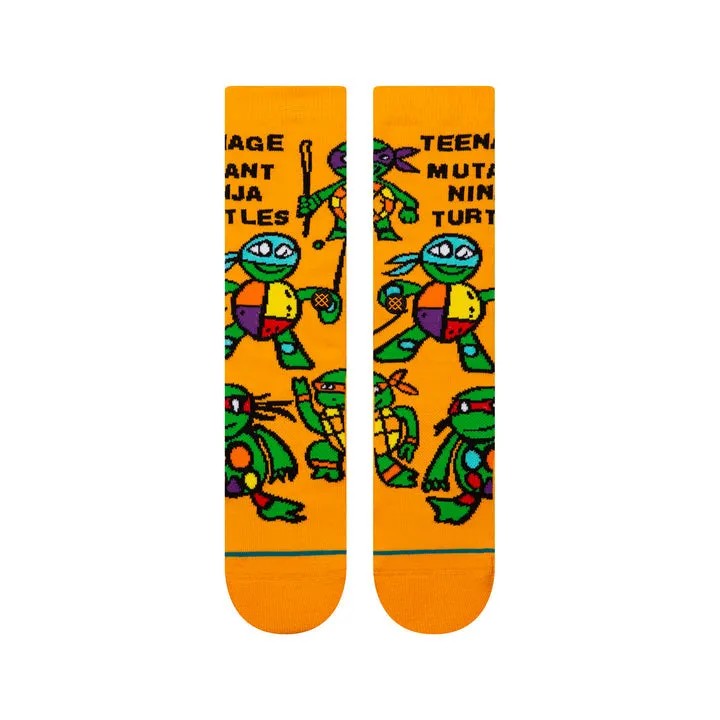 Stance x TMNT "Tubular" Combed Cotton Blend Crew Socks sold by Great Sox product image thumbnail 2