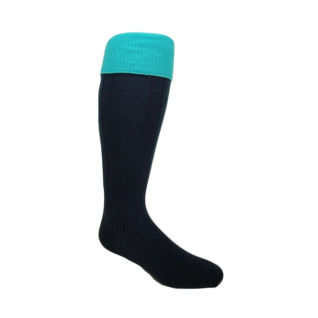 Vagden Coolmax Rolled-Down Cuff Knee High Dress Sock sold by Great Sox product image thumbnail 2