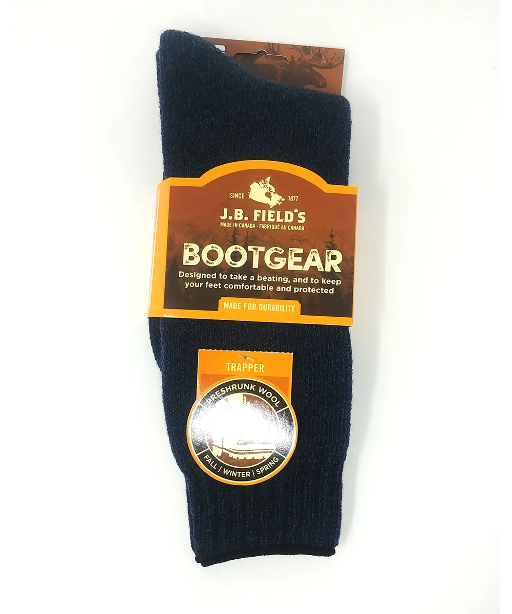 J.B. Field's "Trapper" Wool Thermal Boot Sock (CLEARANCE) sold by Great Sox product image thumbnail 4