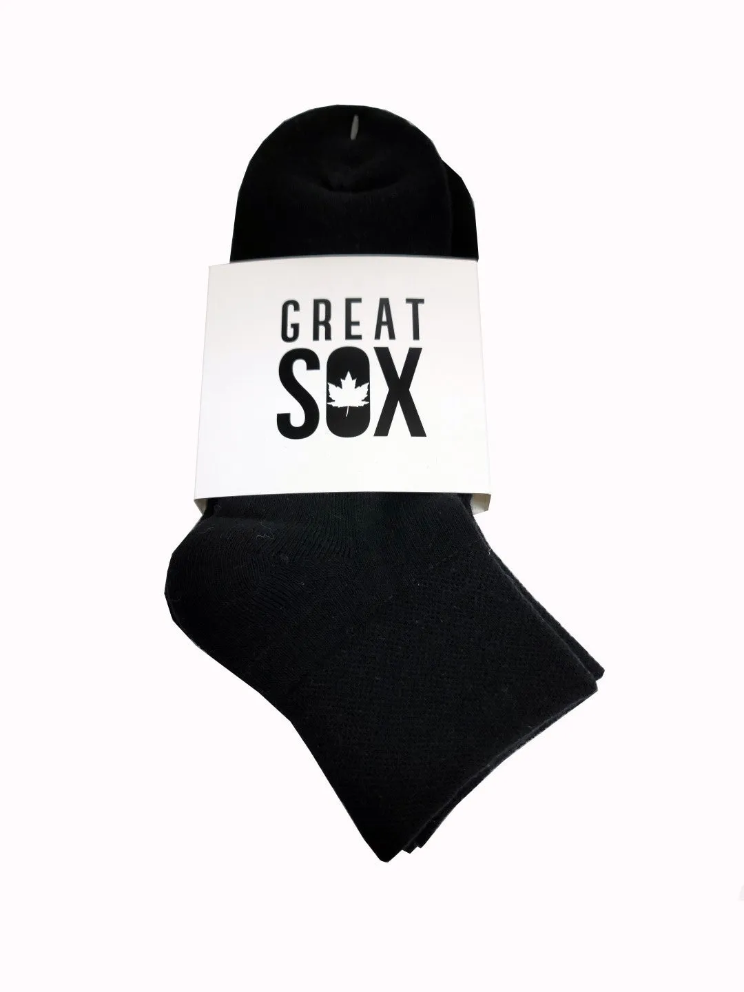 2 PAIRS Great Sox Double Cuff Low-Cut Cotton Sport Ankle Socks (CLEARANCE) sold by Great Sox product image thumbnail 3