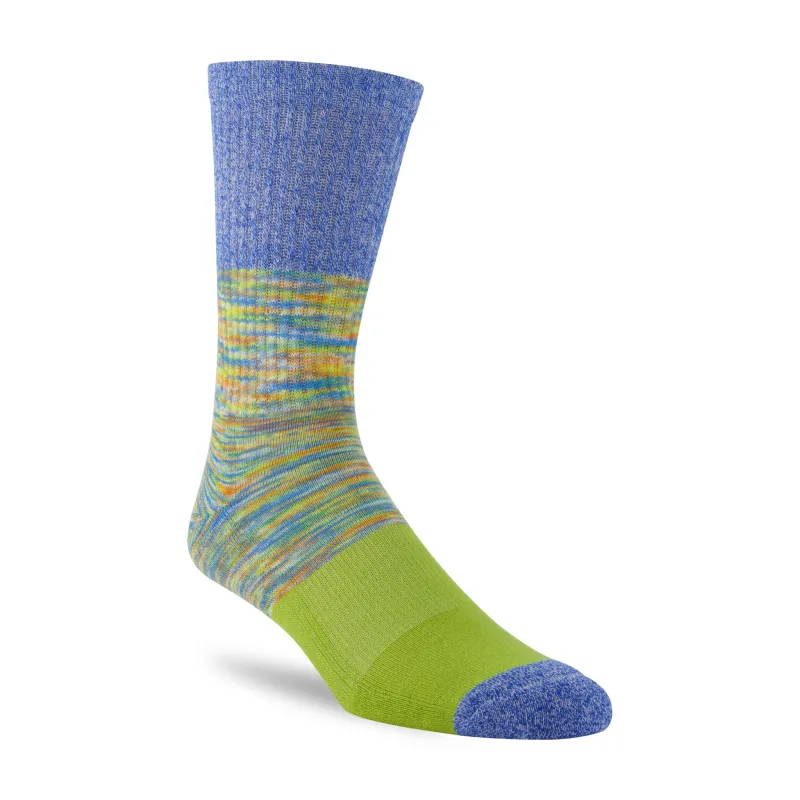 2 PAIR - Great Sox Tri-Colour Cotton Marl Crew Sock (CLEARANCE) sold by Great Sox