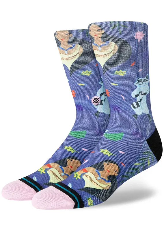 Stance Disney 100 "Pocahontas by Estee" Crew Socks sold by Great Sox