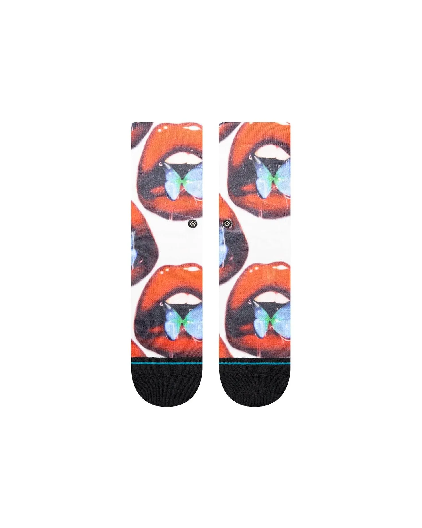 Stance "Swallow" Polyester Blend Crew Socks sold by Great Sox