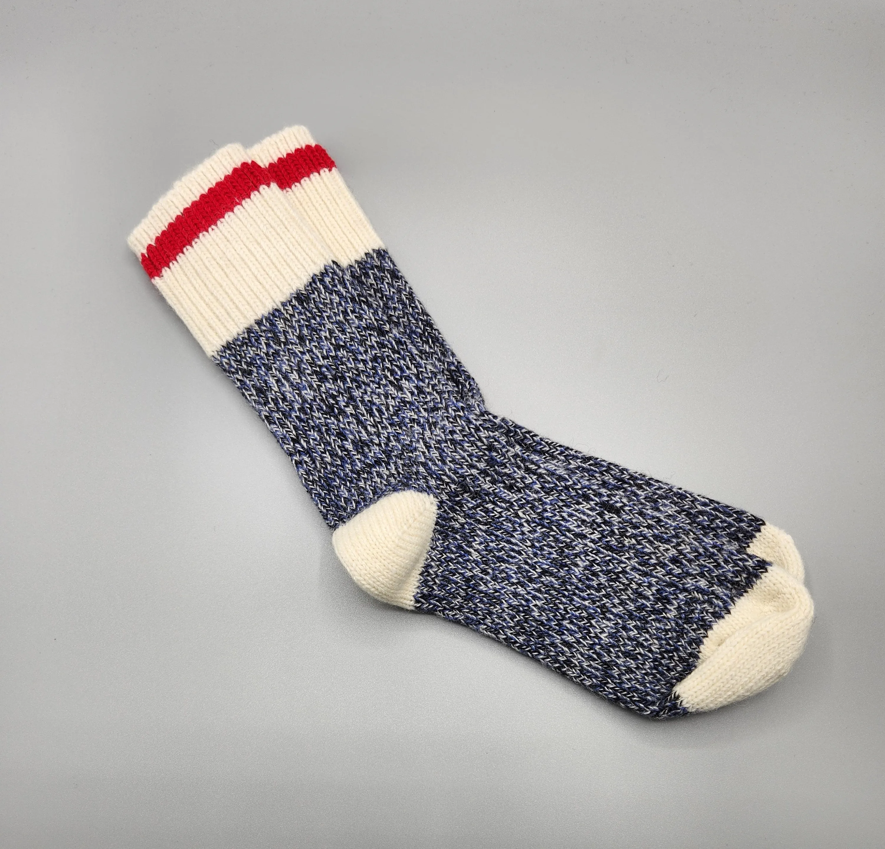 Dune Bleue Wool Blend Boot Socks - Made in Portugal sold by Great Sox product image thumbnail 4