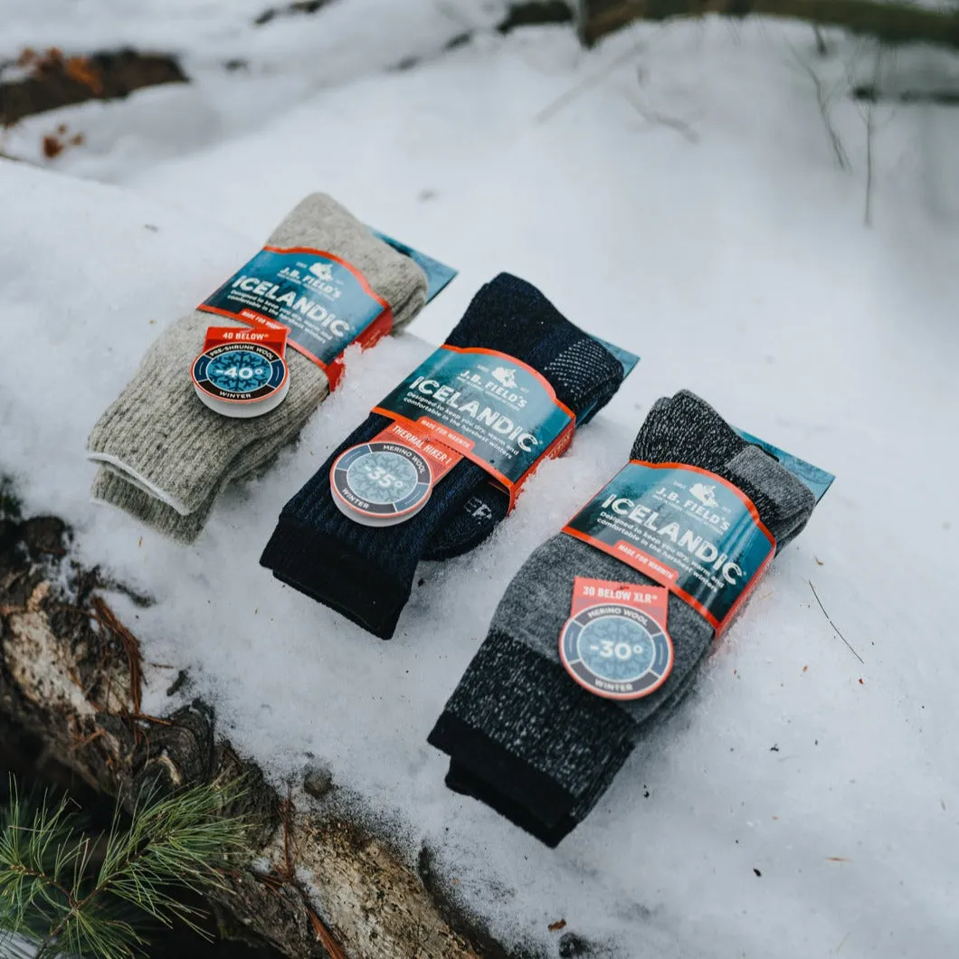 3 PAIR - J.B. Field's Best Of Icelandic Winter Socks (Assorted) sold by Great Sox product image thumbnail 2