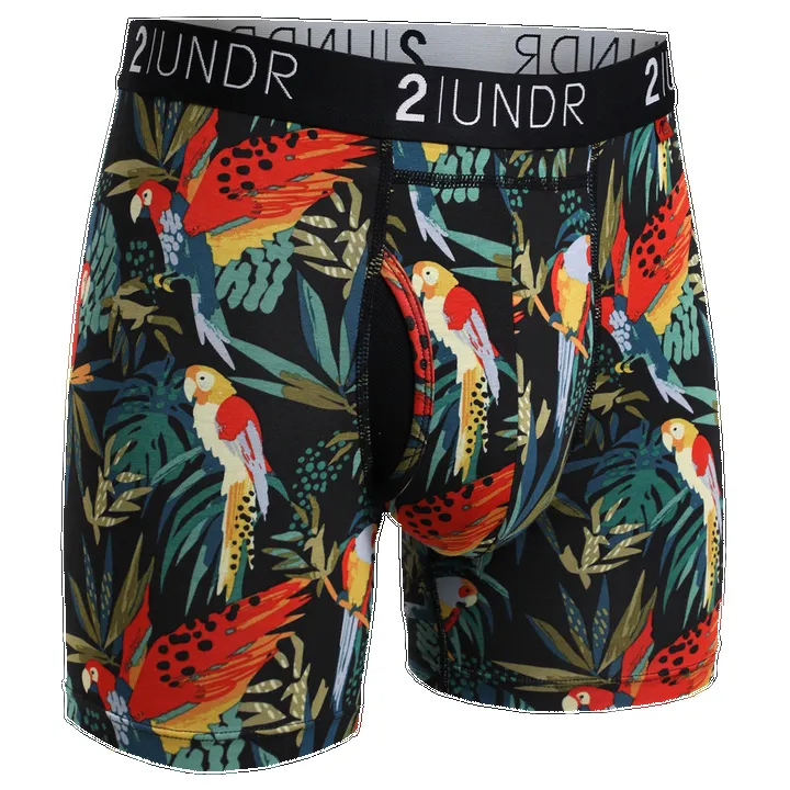 2UNDR Day Shift 6" Boxer Brief - Parrot(CLEARANCE) sold by Great Sox
