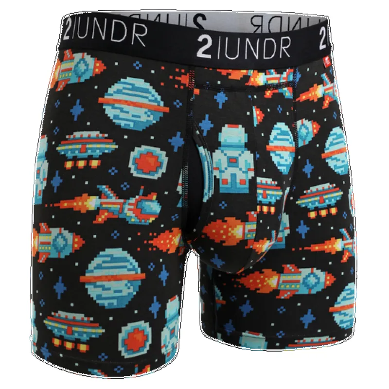 2UNDR Day Shift 6" Boxer Brief - Galactica(CLEARANCE) sold by Great Sox