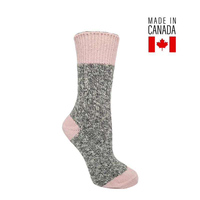 2 PAIR - J.B. Field's Women's "Salt & Pepper" Cotton Socks (CLEARANCE) sold by Great Sox