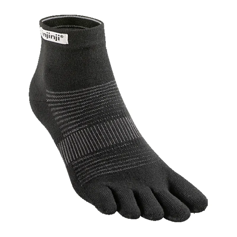 Run Lightweight CoolMax Mini Crew Ankle Socks - by Injinji sold by Great Sox