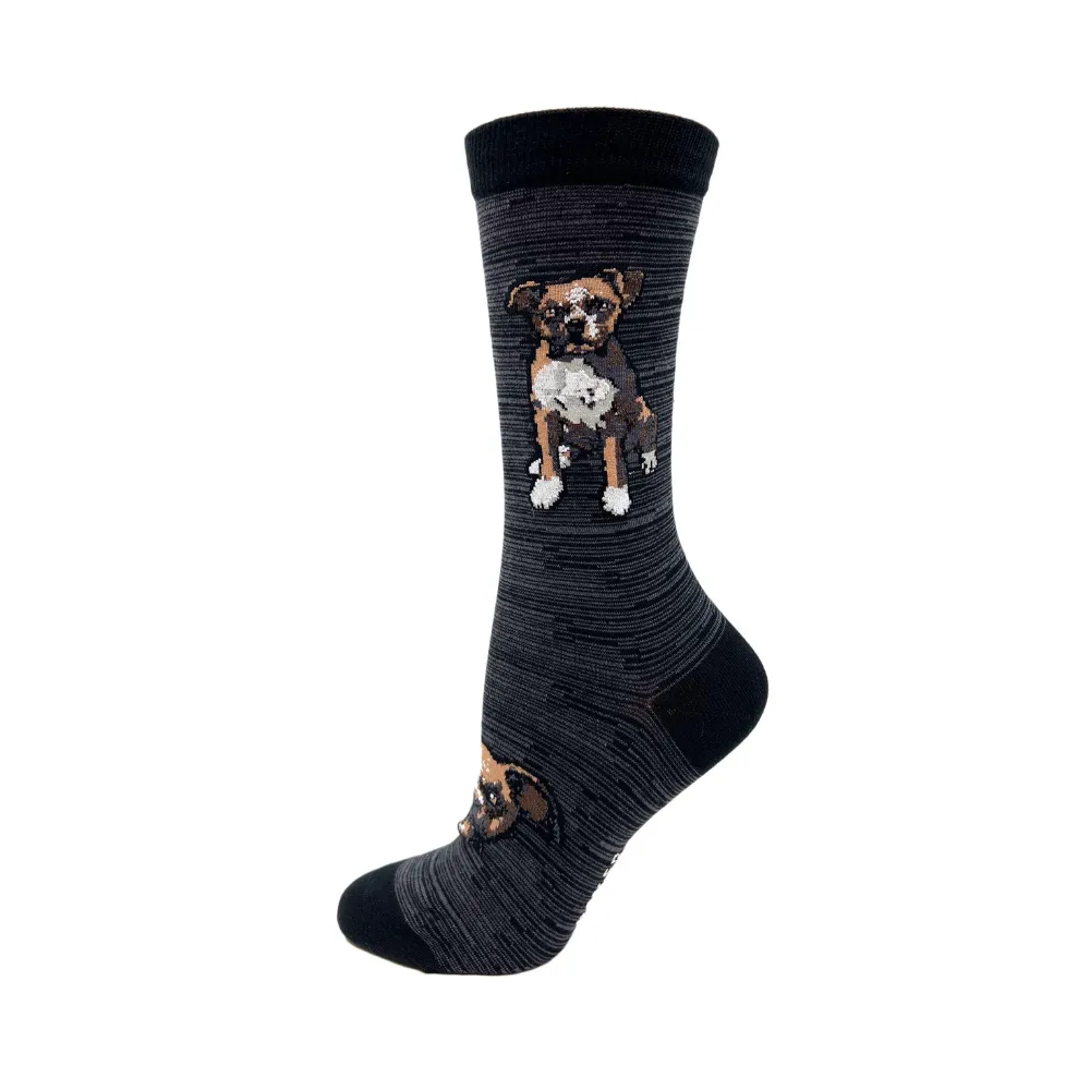 Crazy Toes "Boxer" Cotton Socks - Medium sold by Great Sox