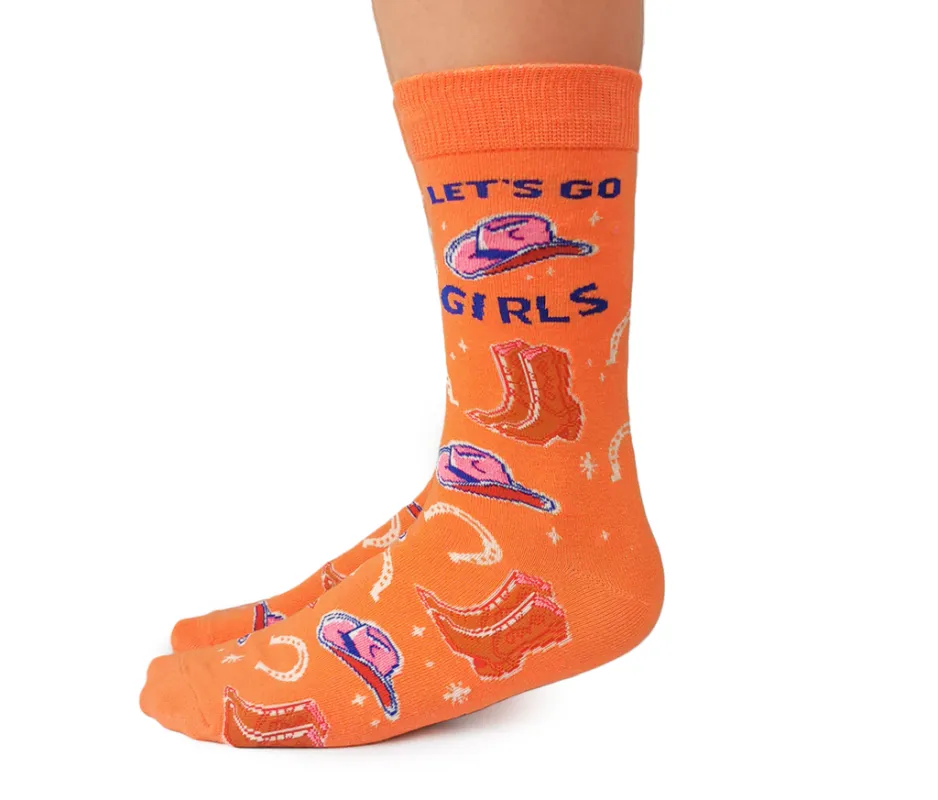 "Let's Go Girls" by Uptown Sox - Medium sold by Great Sox