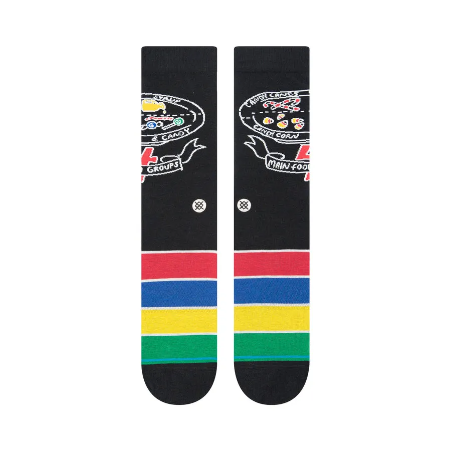 Elf x Stance "Food Groups" Combed Cotton Blend Crew Socks sold by Great Sox product image thumbnail 2