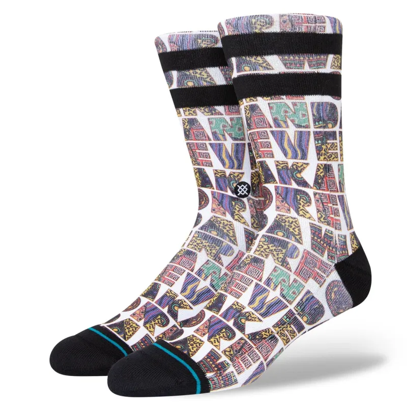 Stance "Wakanda Forever" Black Panther Cotton Crew Socks - Large sold by Great Sox