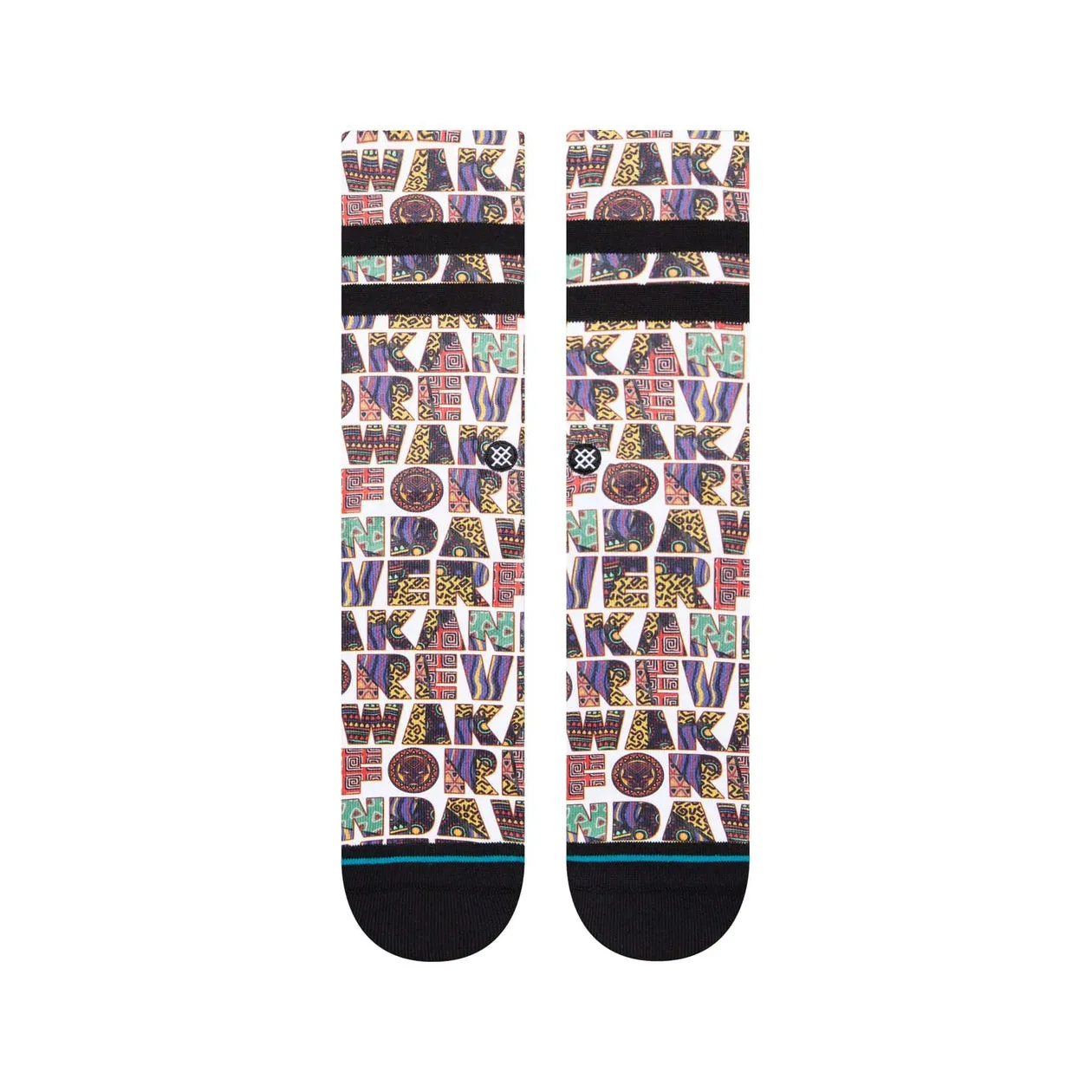 Stance "Wakanda Forever" Black Panther Cotton Crew Socks - Large sold by Great Sox product image thumbnail 2