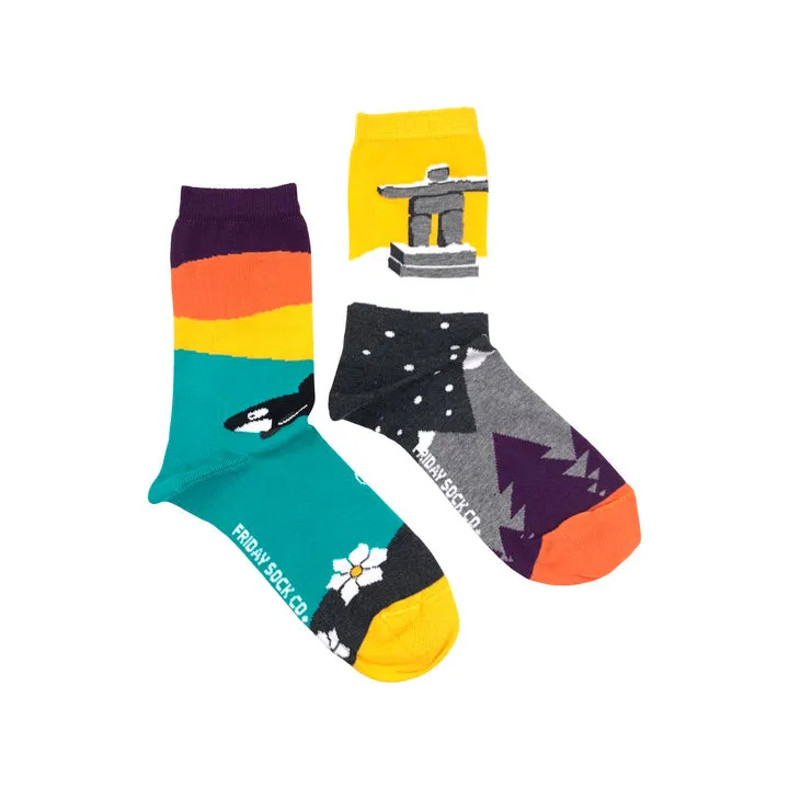 "West Coast" Landscape 85% Cotton Socks by Friday Sock Co sold by Great Sox product image thumbnail 2